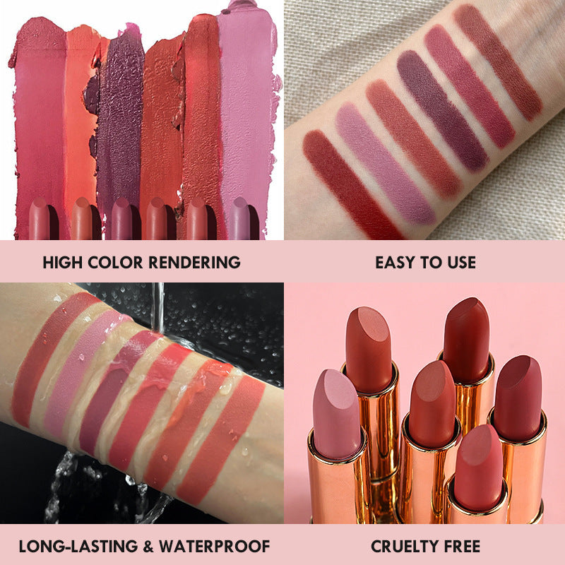 matte lipstick own brand long lasting high quality lipstick with cheap price