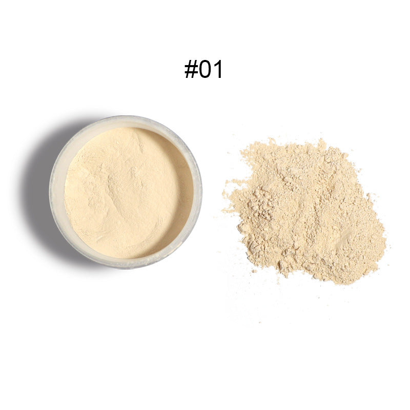 17 colors face makeup setting loose powder oil control waterproof matte finish loose powder