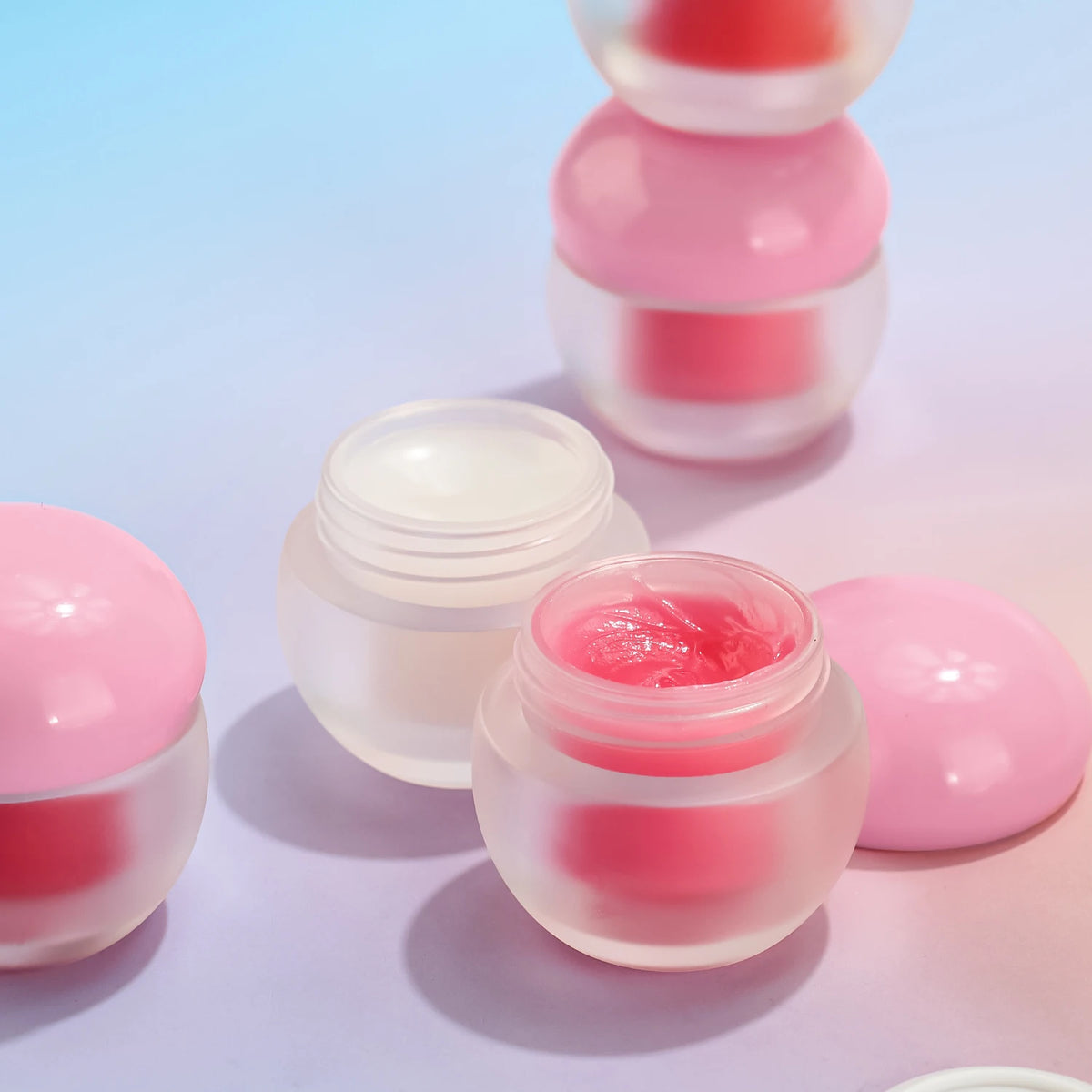 hydrating day and night bright smooth lip mask sleeping strawberry vanilla candy lip mask