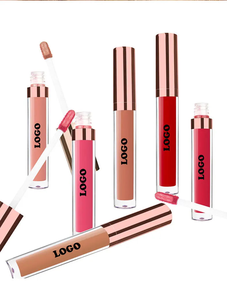 non-stick cup cruelty free matte liquid lipgloss long lasting waterproof matte liquid lipstick