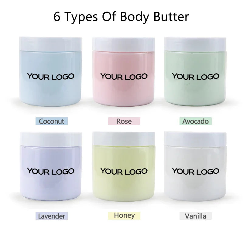 Whipped shea butter moisturizing body cream