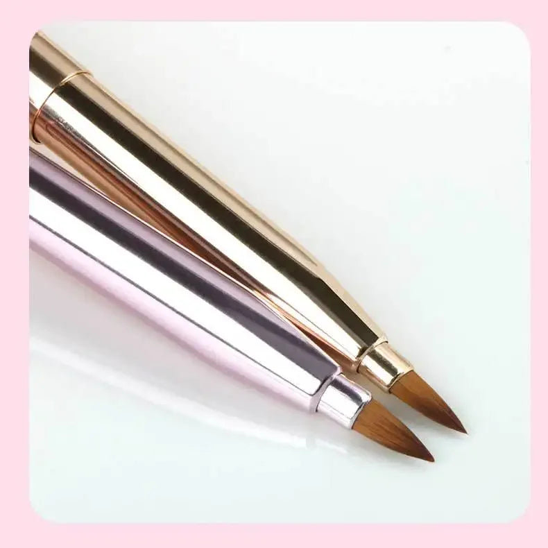 makeup lip brush mini small lip gloss brush balm lipstick applicator double sided retractable lip liner brush