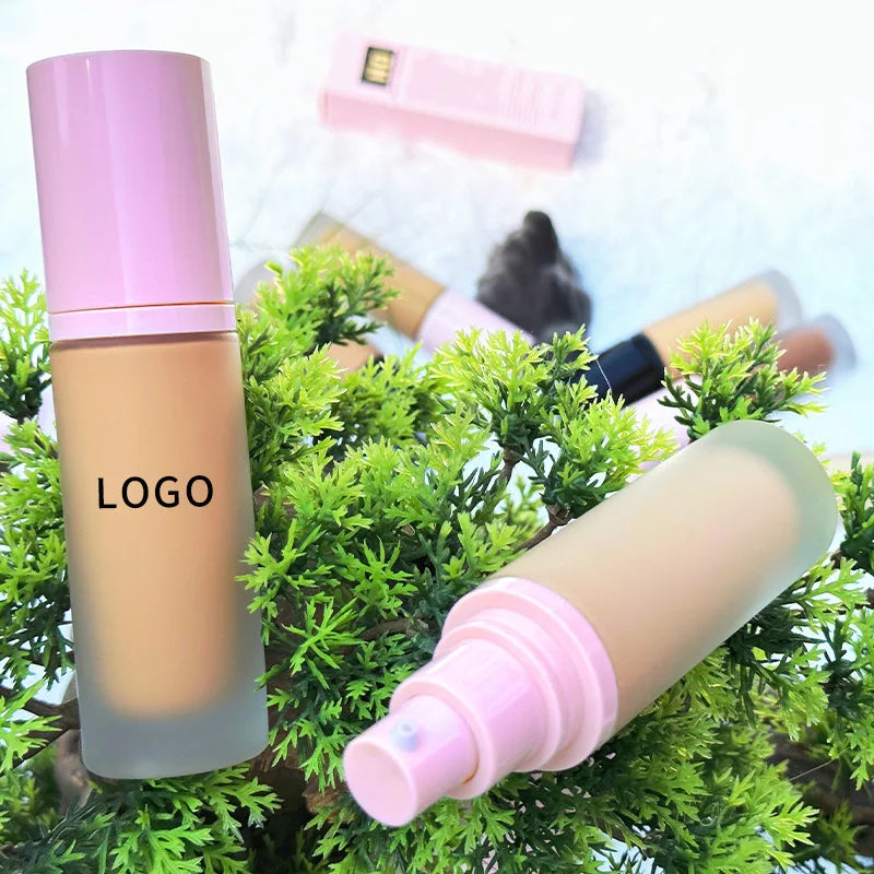 professional vegan cream face mineral makeup liquid foundation waterproof and oil-control concealer bb cream