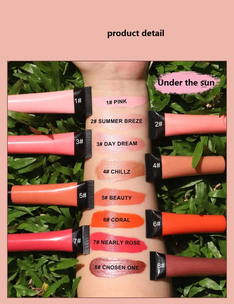 liquid blush 23 shades for all skin tones non caking blendable fresh look all day vegan cruelty free blusher
