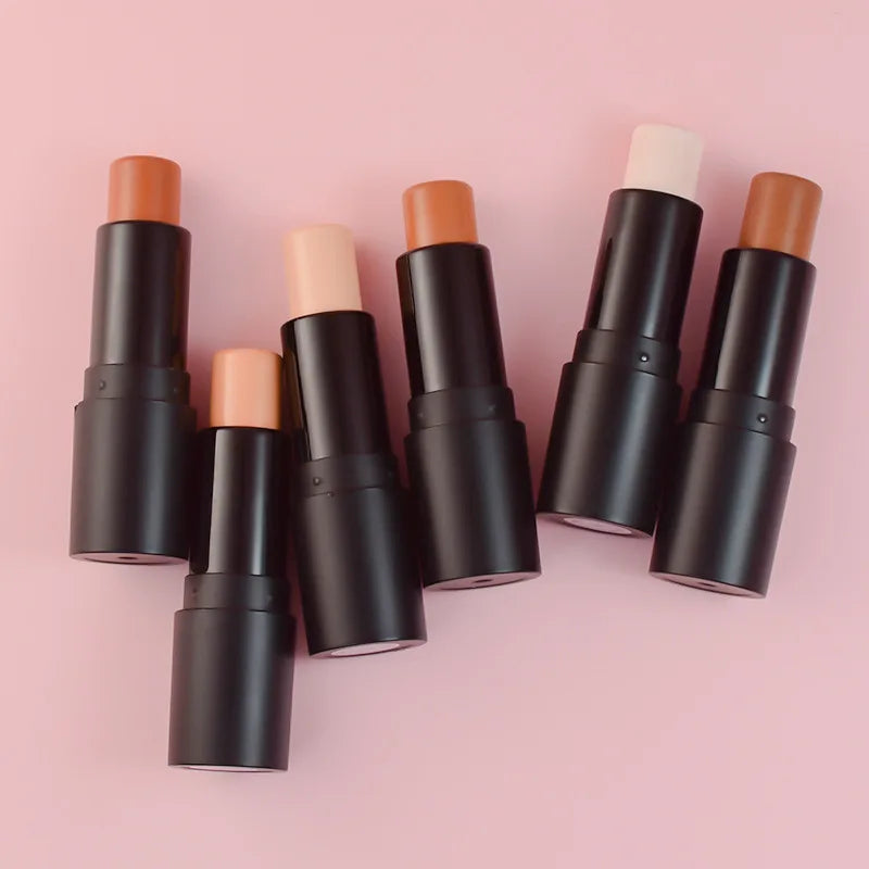 double sided highlighter and bronzer stick face makeup long lasting waterproof cream highlighter contour stick