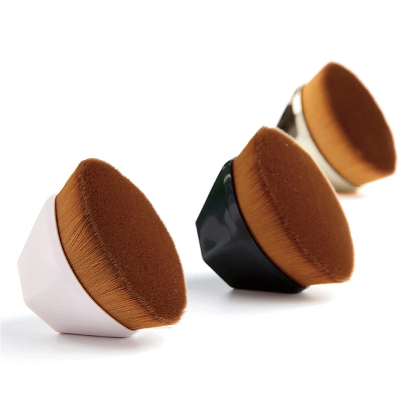 beauty tools brush 55 magic single foundation brush flat bb cream kabuki makeup foundation brush with dust box