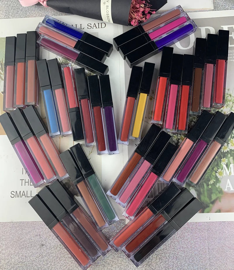 43colors liquid matte waterproof lipstick makeup liquid lipstick matte