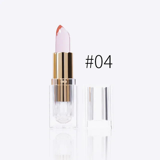 professional lip makeup jelly crystal lipsticks color changing lipsticks with different ph