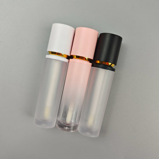 lip gloss tube lipgloss container empty frosted plastic wand lipgloss lipstick tube