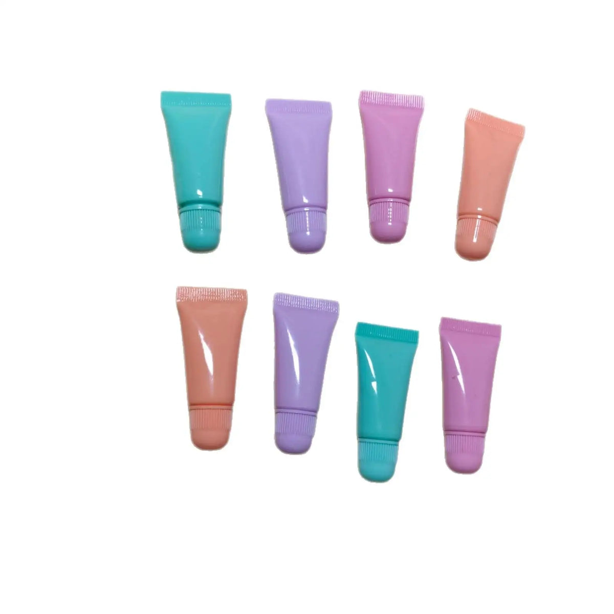 5ml lipgloss squeeze tube plastic empty cosmetics lip balm oil container tube lip gloss squeeze tube