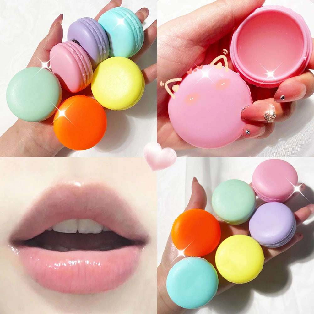 moisturizing round lip balm ball tinted pink lips balm lip balm in jar