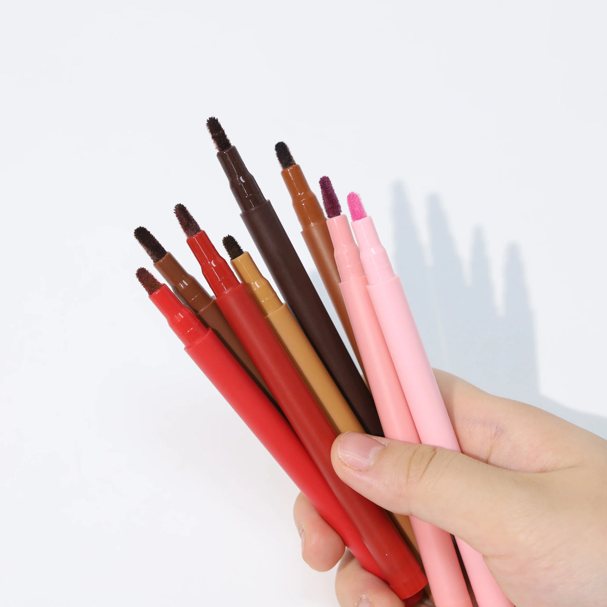 8 colors lip liner waterproof makeup matte liquid lip liner pencil
