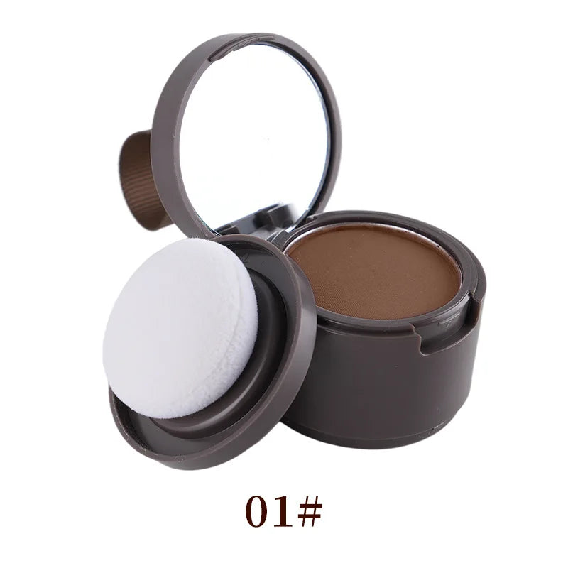 hairline filling powder with puff fluffy thin powder pang line shadow powder forehead hair makeup concealer