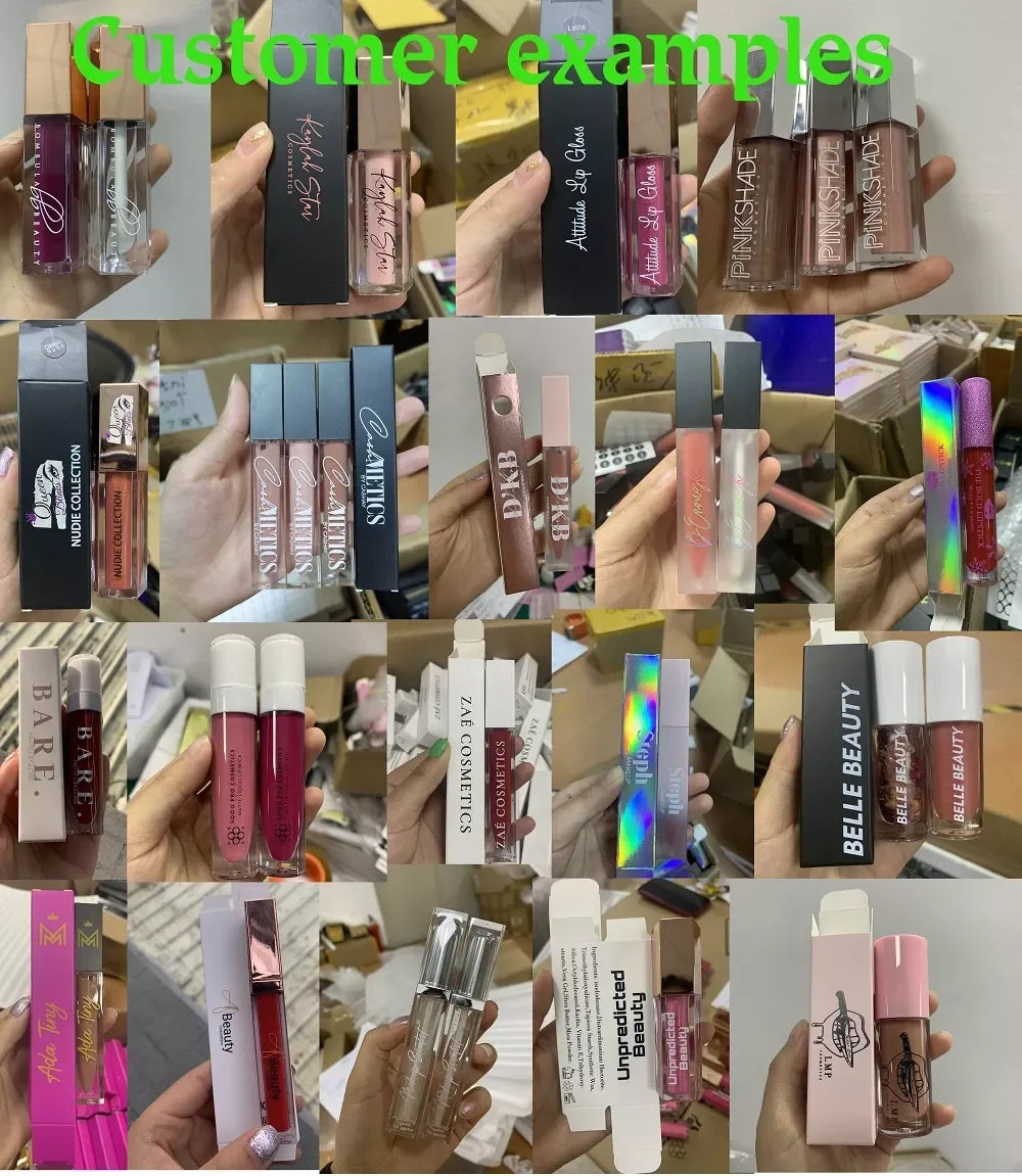cruelty free lipgloss high quality waterproof cosmetics sexy fashion organic liquid matte lipstick
