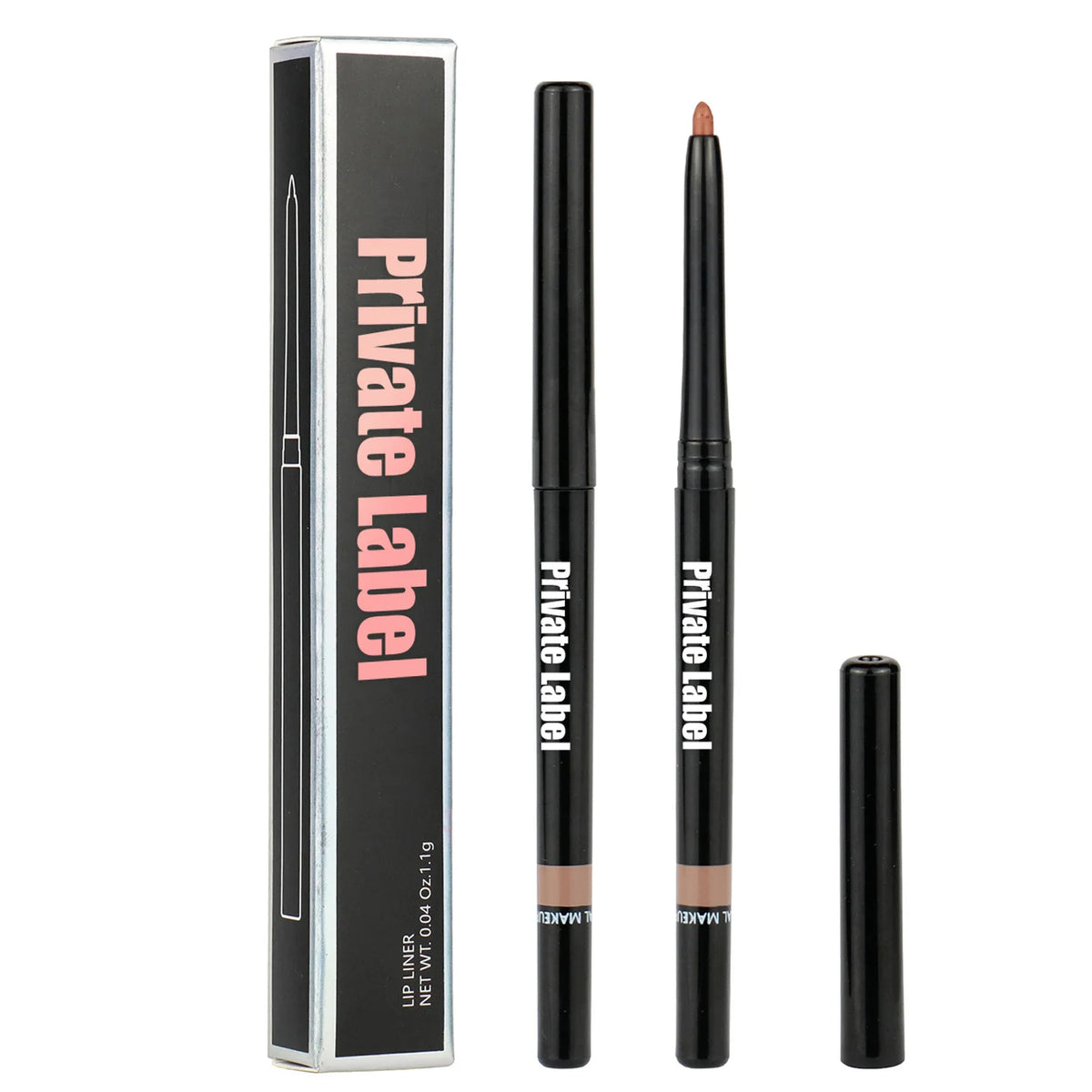 15 shades white black packaging matte waterproof long lasting creamy rotatable lip liner