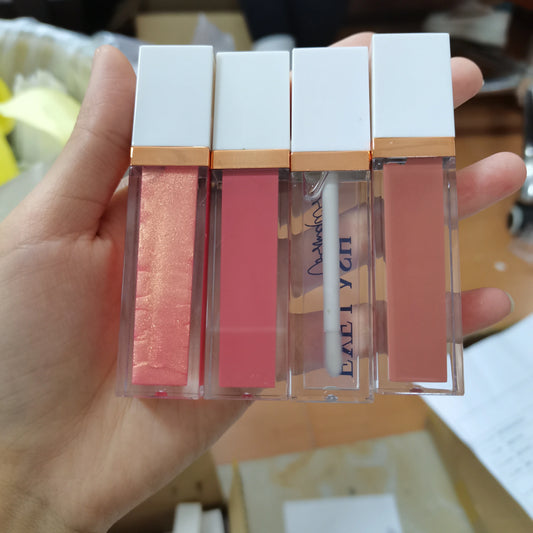 diy matte liquid lipsticks vegan fashionable lip gloss professional lip makeup lip oil