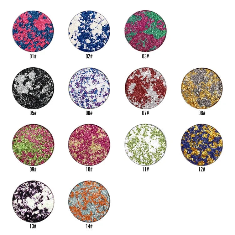 Chameleon pressed glitter eyeshadow single pan