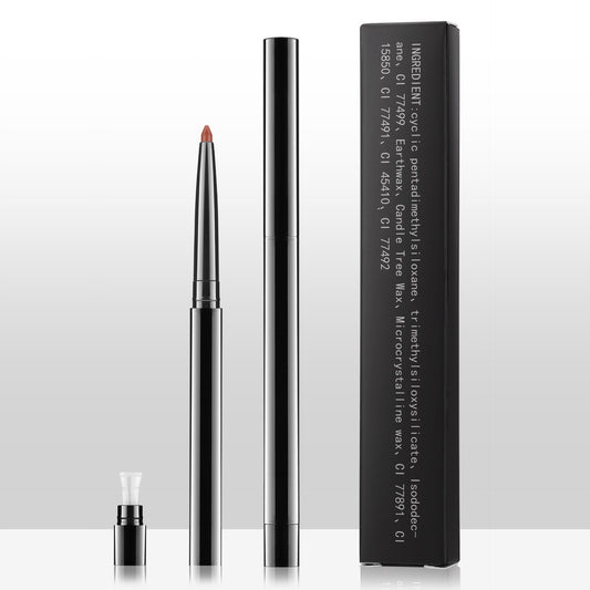 makeup lip liner pen with sharpener waterproof lips and eyeliner 2 in 1 pencil lip liner pen
