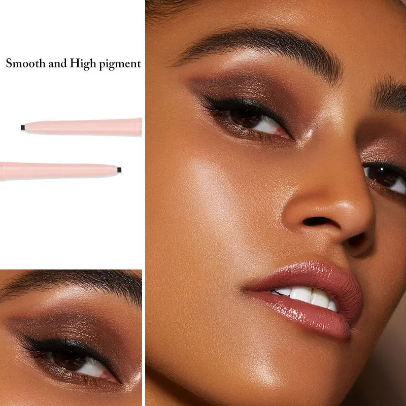 Waterproof retractable creamy gel eyeliner pencil