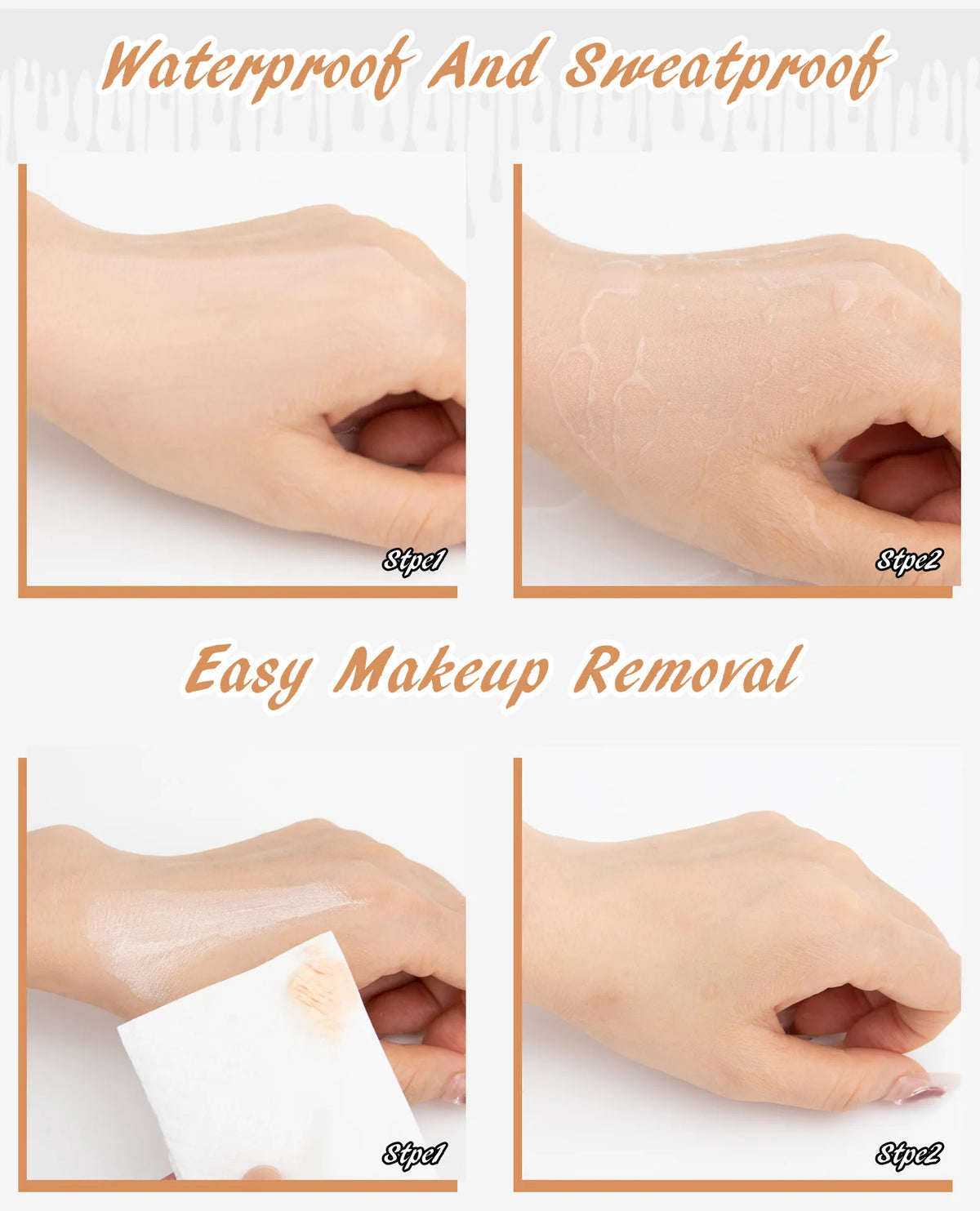 liquid foundation tinted serum vegan cruelty free waterproof face color changing foundation