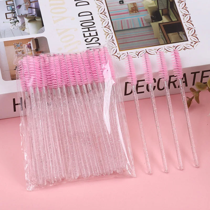 eyelash extension supplies box eco lash brush removing clean tear drop lash brush eye lash cleansing brush