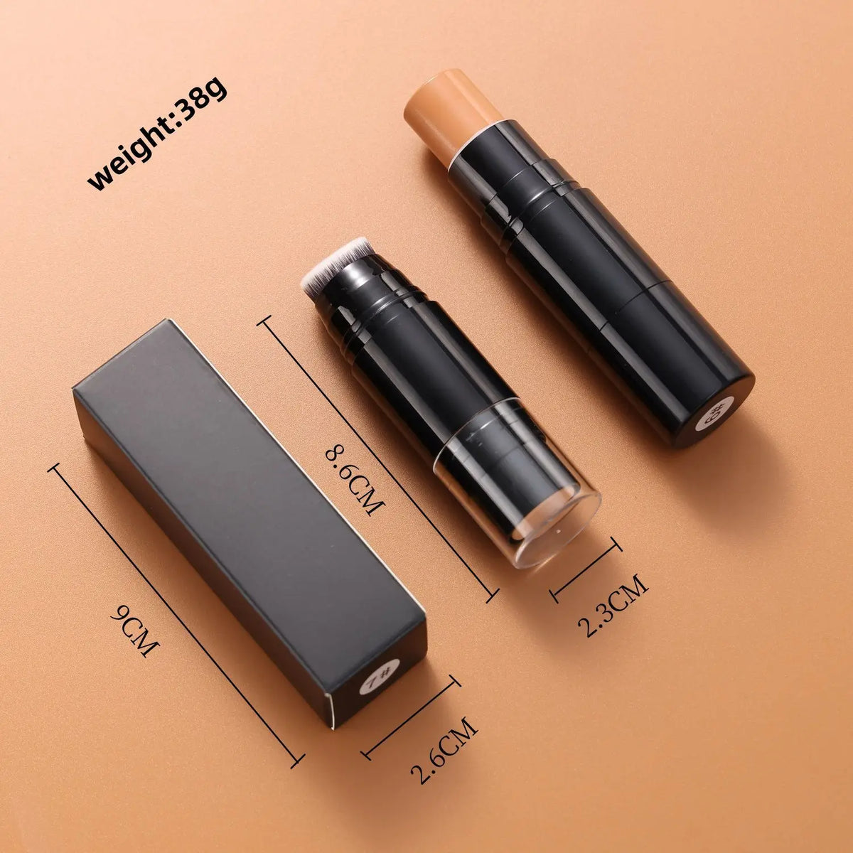 contour blush highlighter stick waterproof face makeup high pigment cream blush highlighter bronzer stick