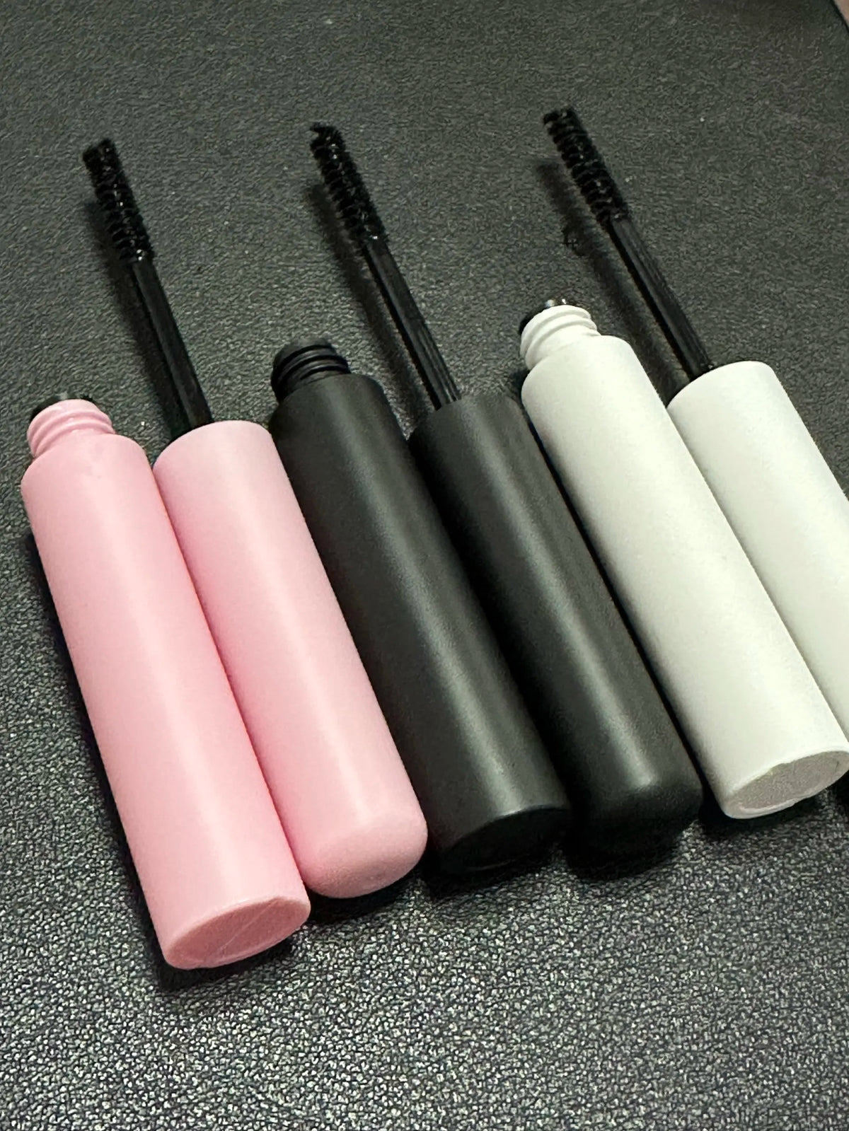 3 tube clear and white brow gel set