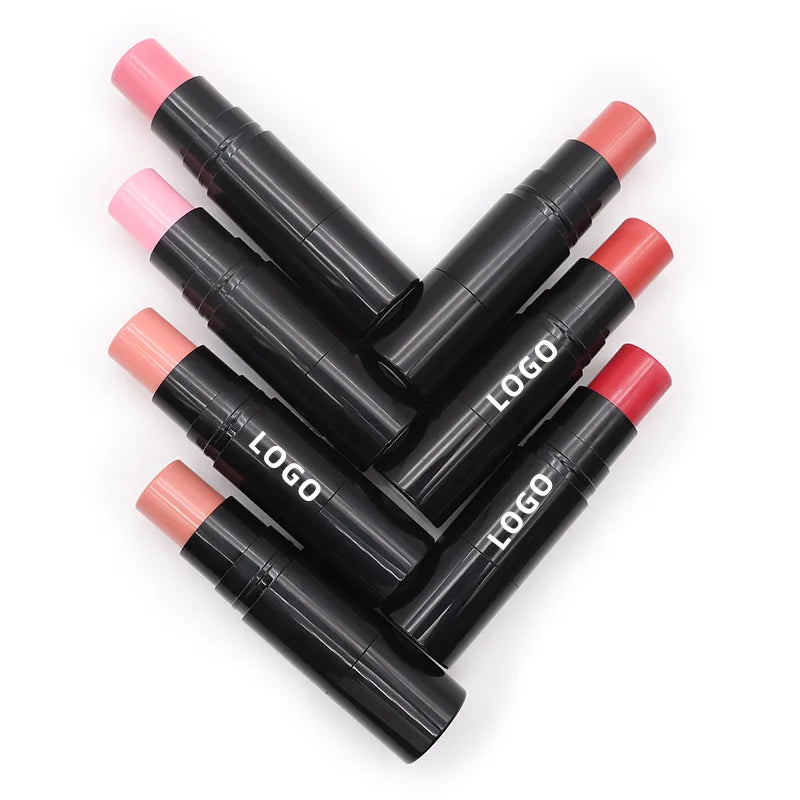 face makeup blush cruelty free blusher stick with brush waterproof cosmetics cream blush stick