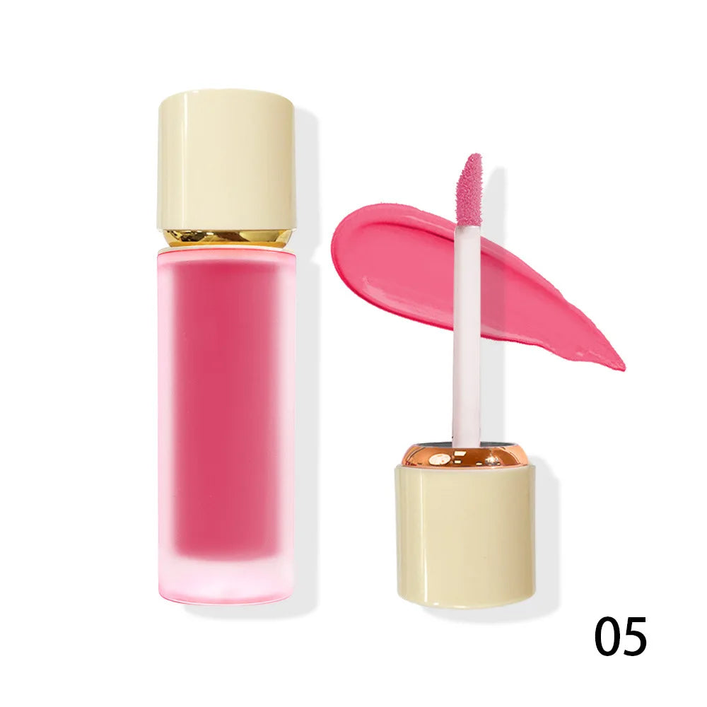 choose tube luxury beige tube liquid blush cruelty free long lasting waterproof matte cheek and lip blush