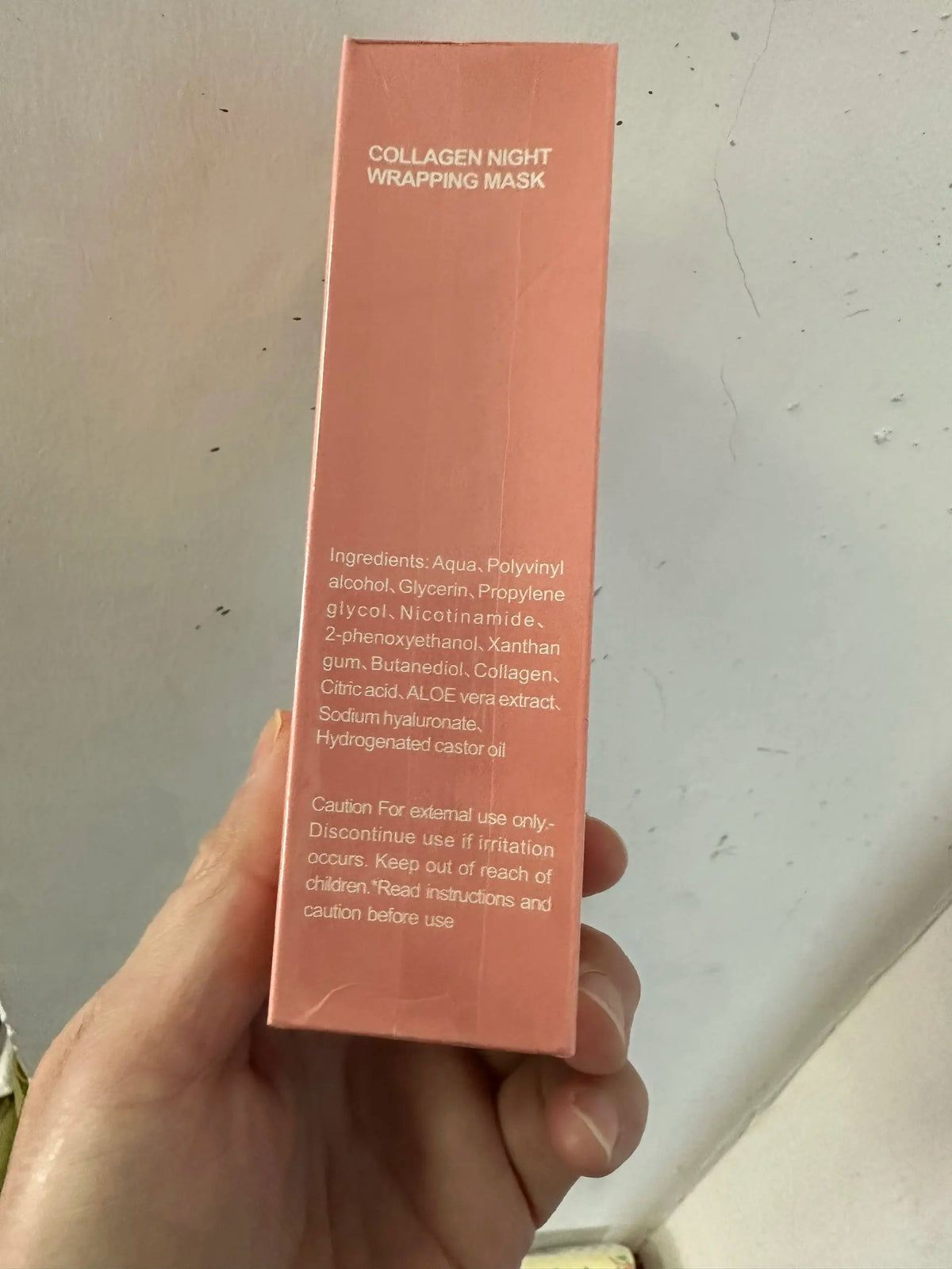 Collagen Overnight Gel Facial Mask 75ml Hydrating Sleeping Mask for Soft Elastic Skin
