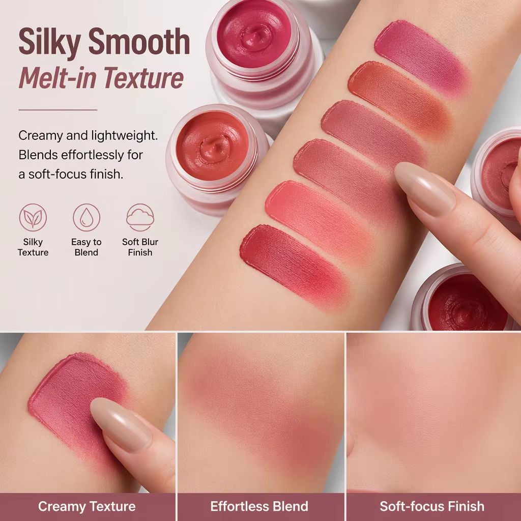 2 in 1 vegan cream lip mud lip and cheek
