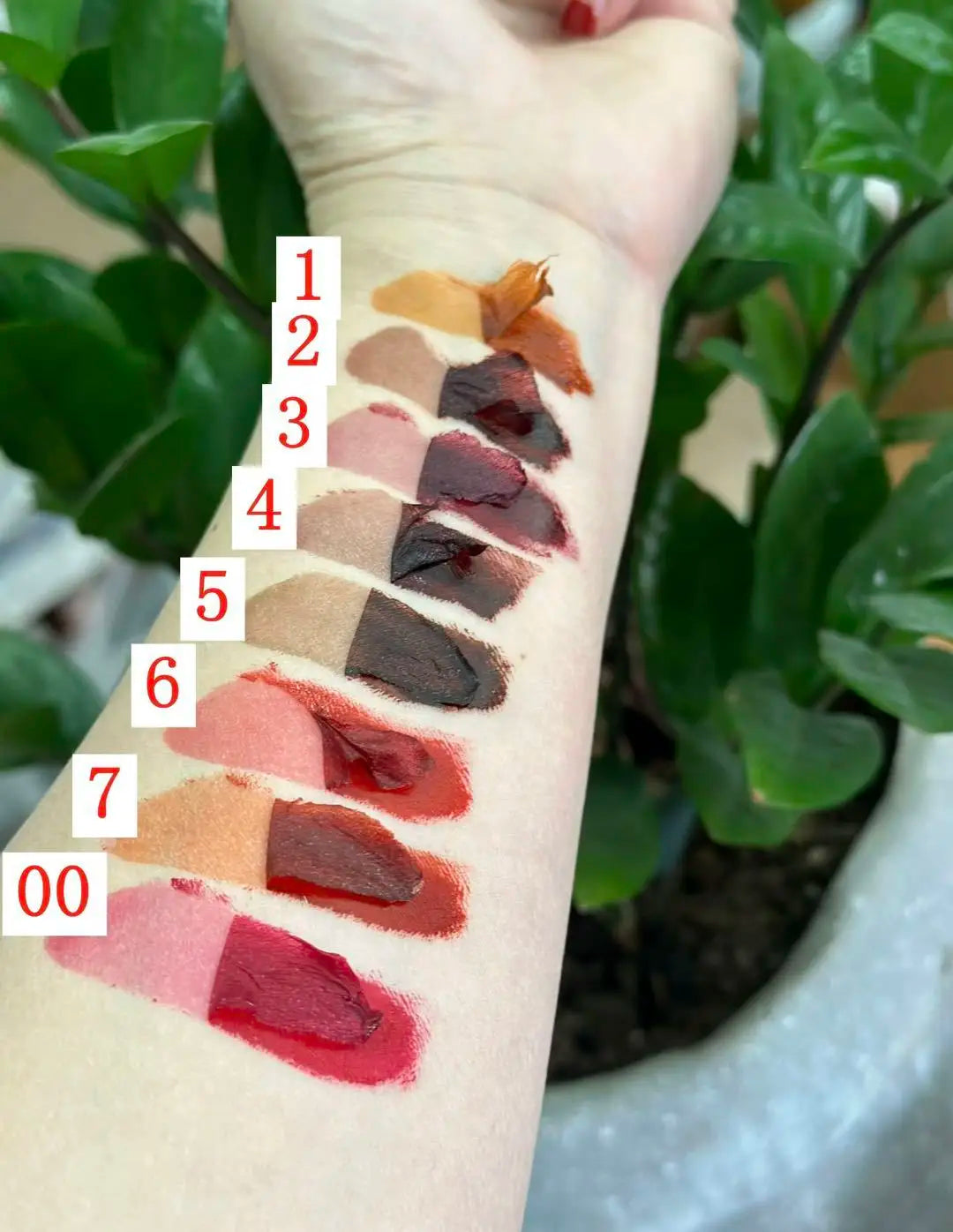 Matte peel-off lip stain lip liner pencil