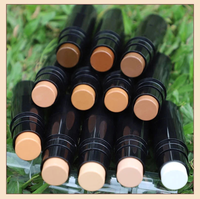 waterproof face make up vegan contour stick cream concealer contour with brush