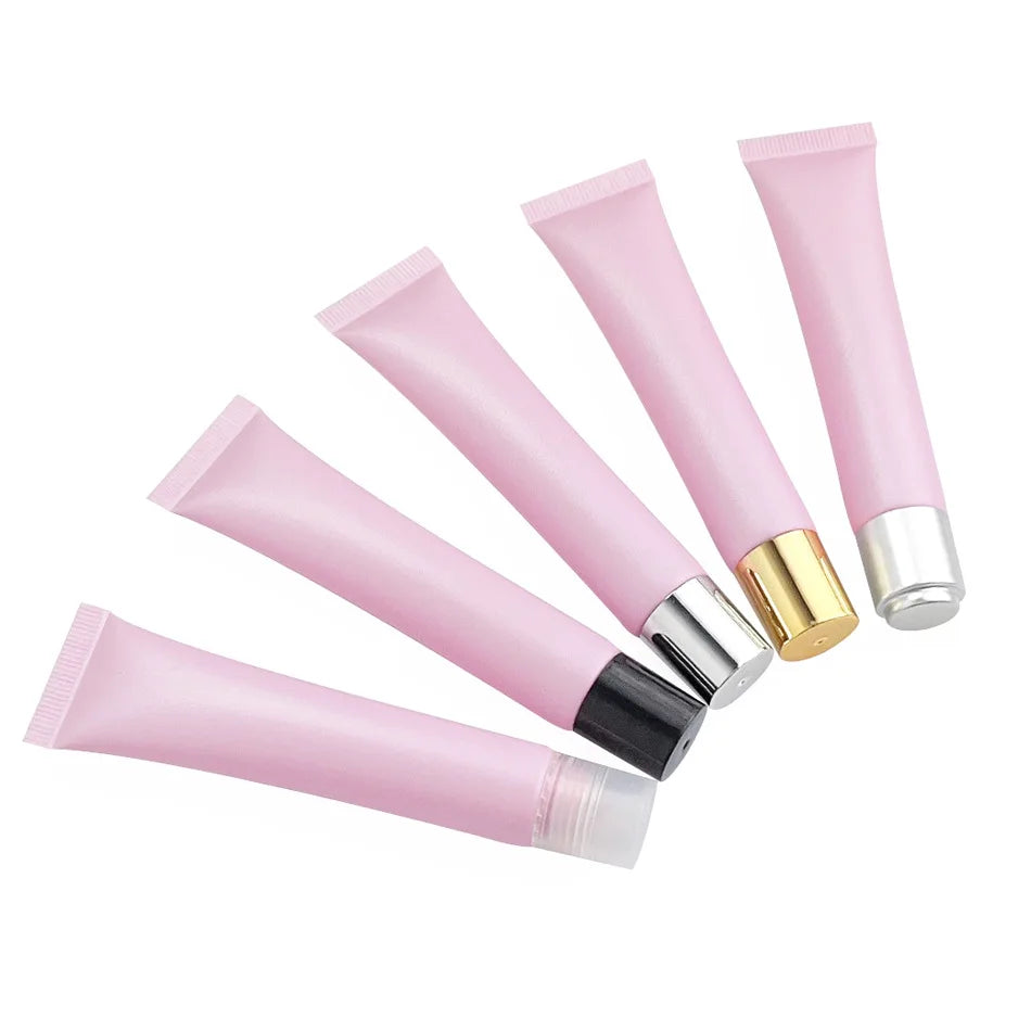 empty squeeze lip gloss lip balm oil tube 20ml eye cream container squeeze lipgloss tube
