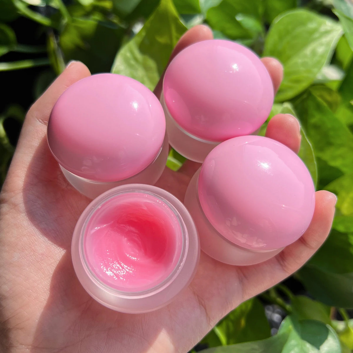 hydrating day and night bright smooth lip mask sleeping strawberry vanilla candy lip mask
