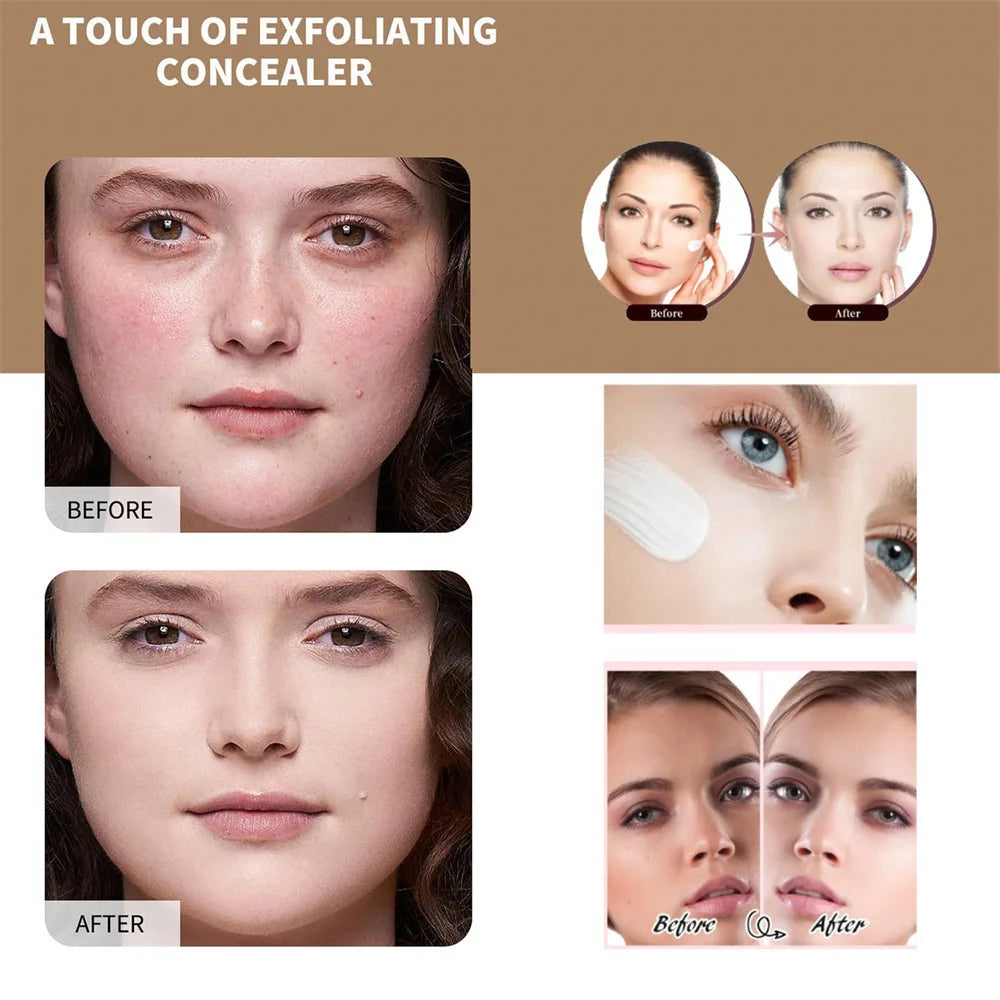 Liquid foundation with SPF 50 sunscreen serum