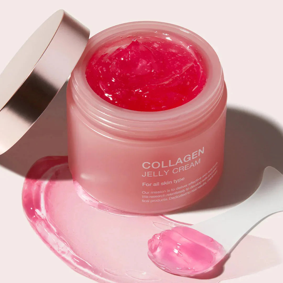 collagen face cream skincare niacinamide hydrating collagen jelly cream