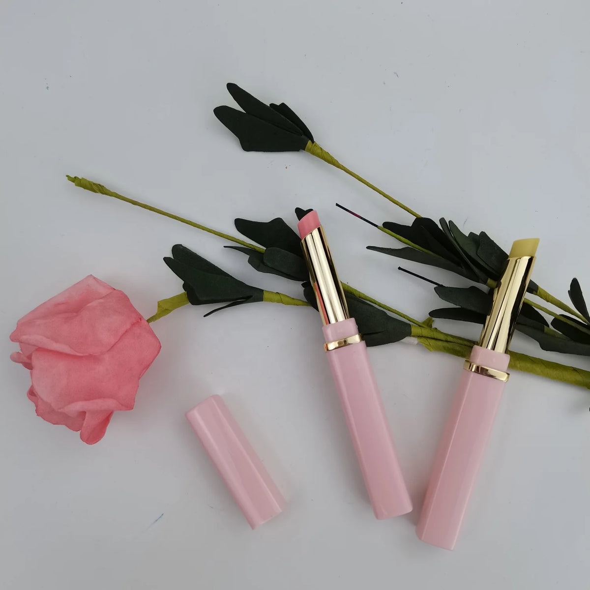 natural pink moisturizing lipstick nourish lip balm for hydrating dry lip