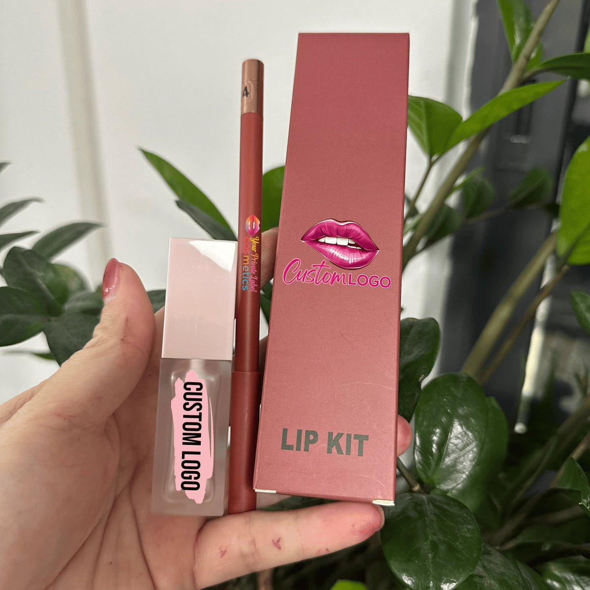 lip kit matte lipstick llipgloss lip liner pencil brown color set pick your own tube lipstick set