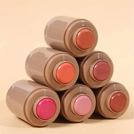 high pigment blusher makeup cream blush stick lip and cheek pocket blush