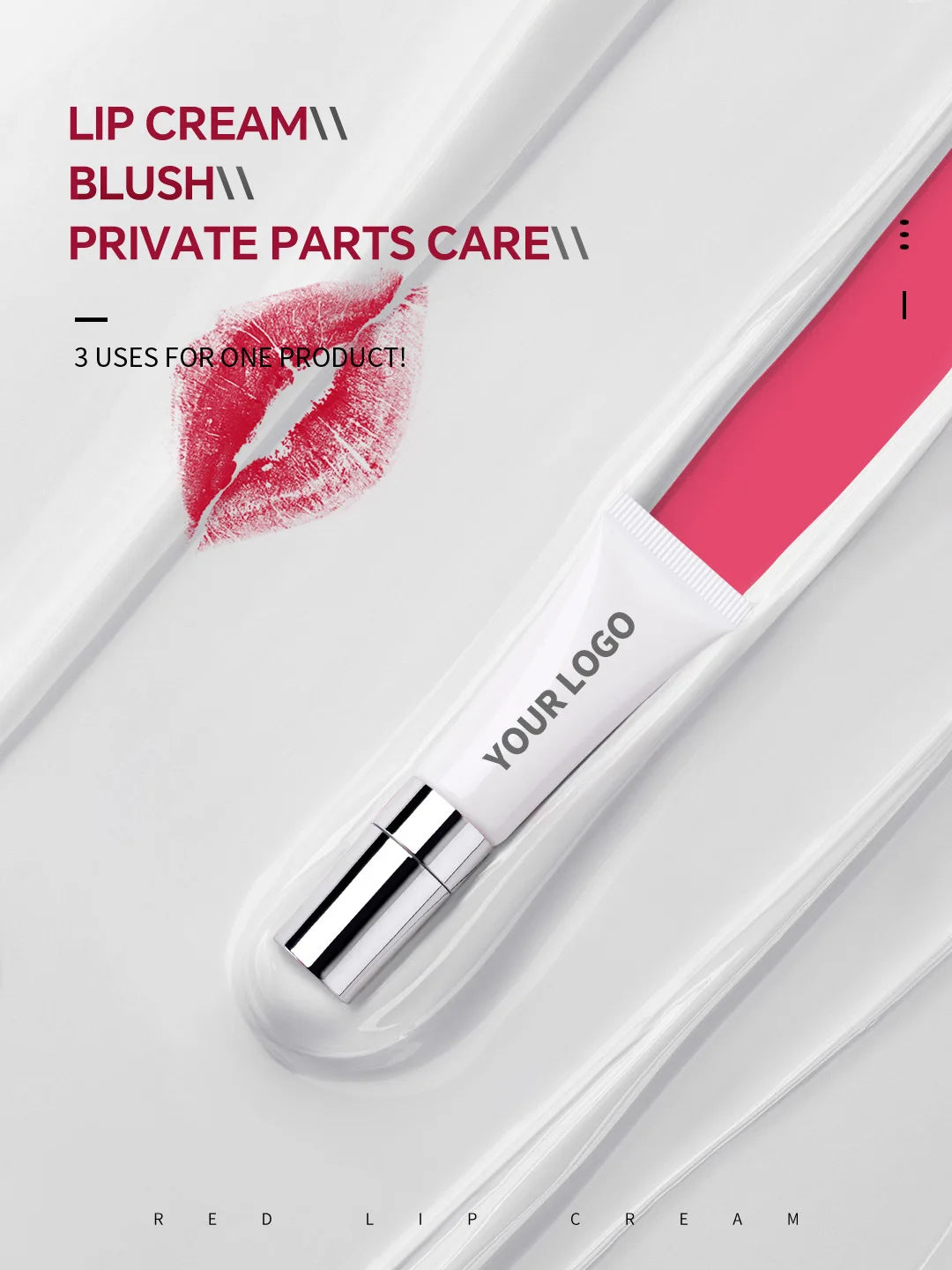 long-lasting waterproof red lip cream liquid blush matte mineral fashion shiny parts care