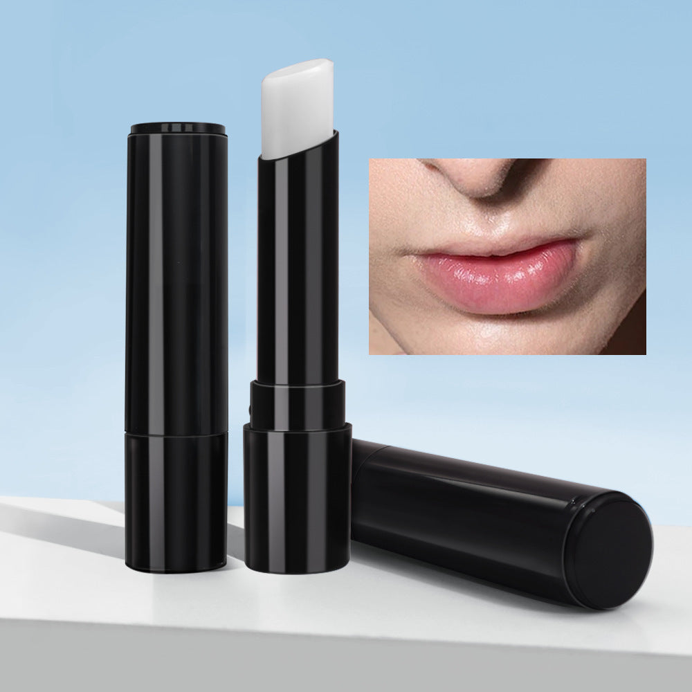 Moisturizing men's lip balm stick black tube