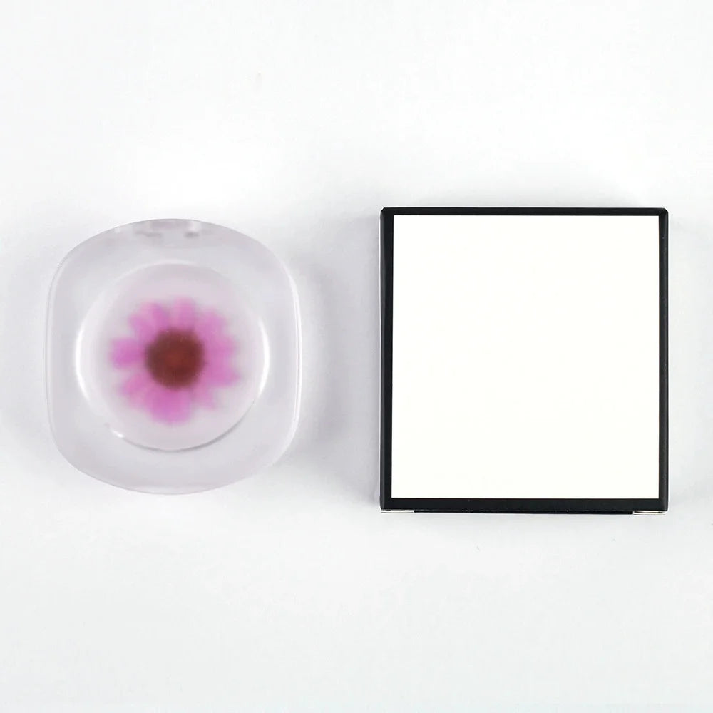 fashion style multi colors flower transparent lip cheek dual use moisturizing jelly blush cream color changing blush