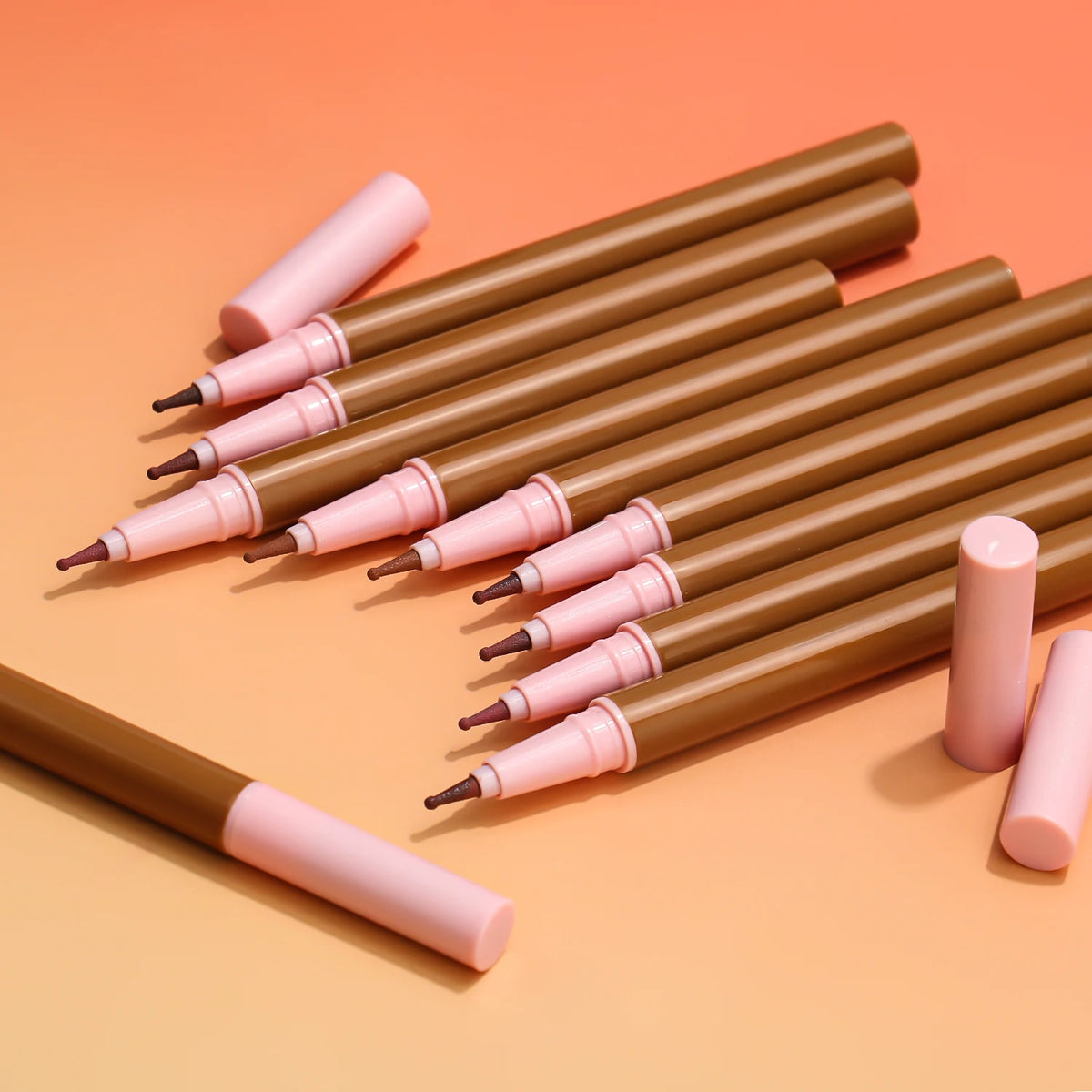 new arrival makeup liquid lip liner pen low moq balck brown nude matte liquid lip liner