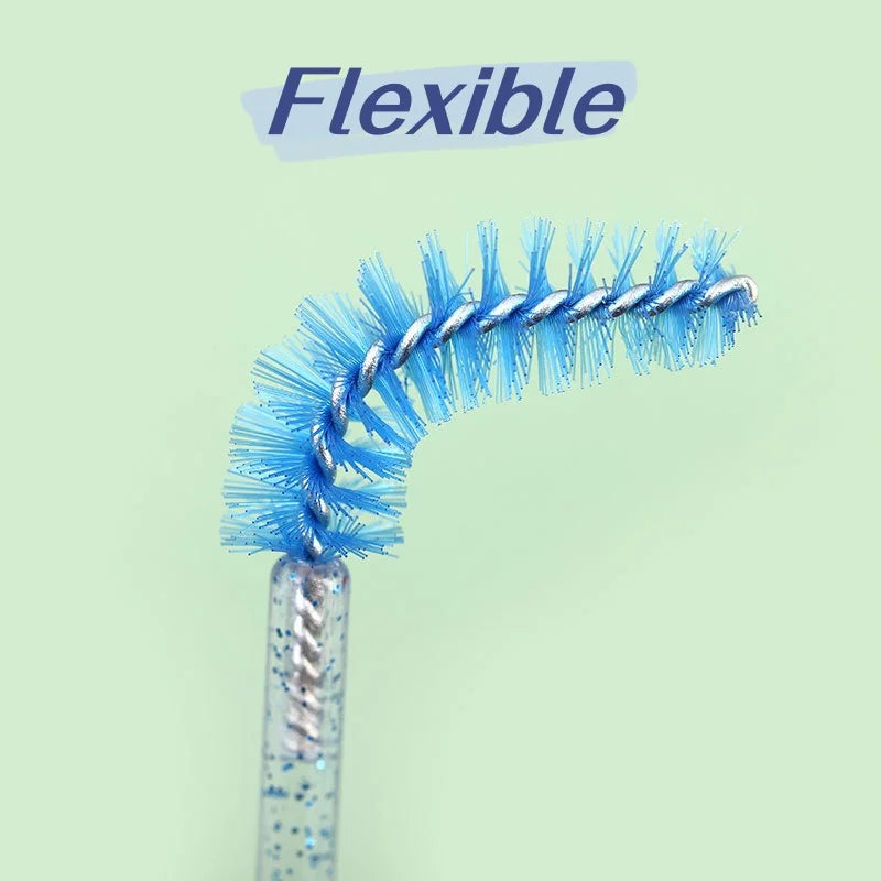 eyelash extension supplies box eco lash brush removing clean tear drop lash brush eye lash cleansing brush