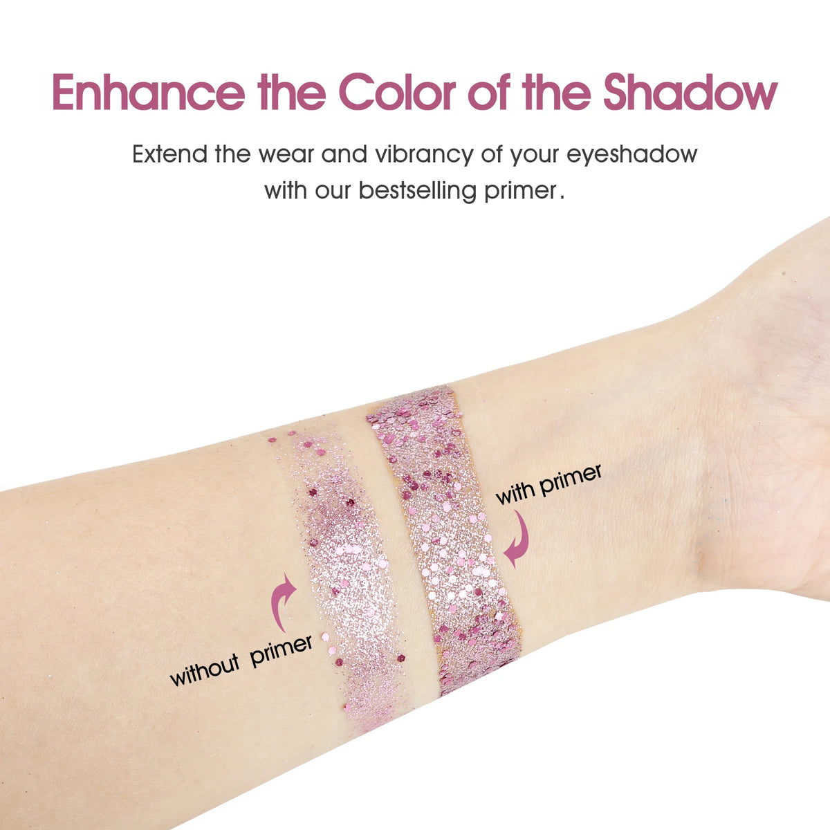 Matte vegan eyeshadow base primer