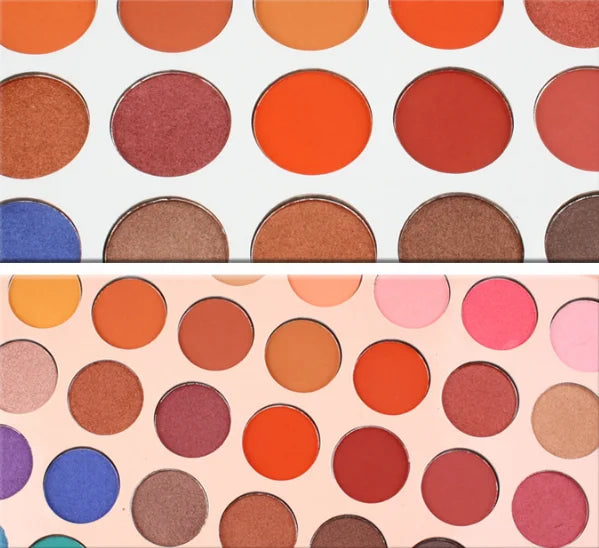 35-color matte glitter eyeshadow palette