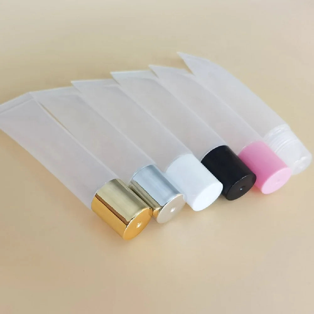 makeup your own lip gloss 10ml diy empty soft tube lipgloss squeeze tubes with brush
