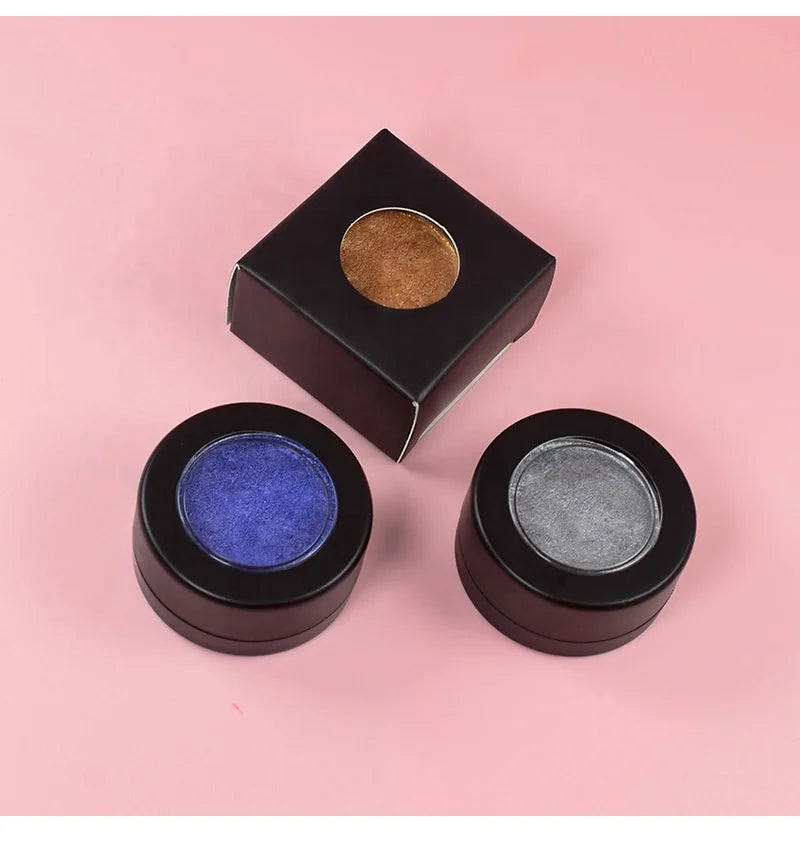 Creamy glitter eye shadow single pot