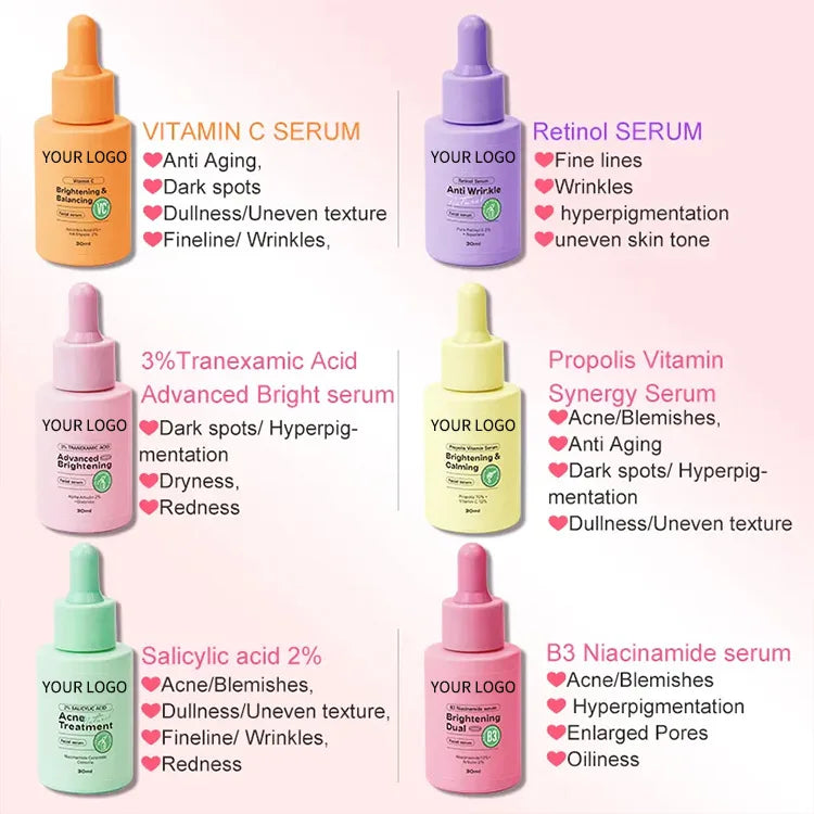 treatment pure natural skincare solution salicylic facial serum